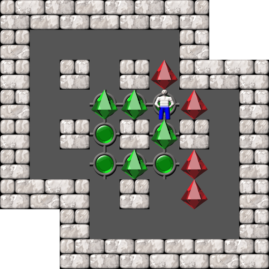 Sokoban Kevin 20 level 64